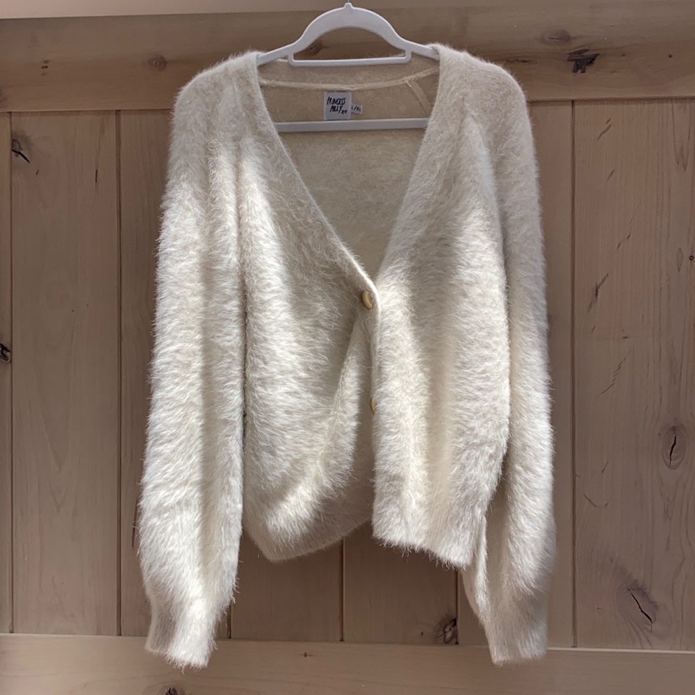 Princess Polly Merlo Cardigan Cream